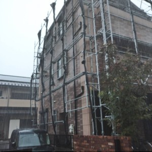 東京都江戸川区 住宅改修足場仮設工事